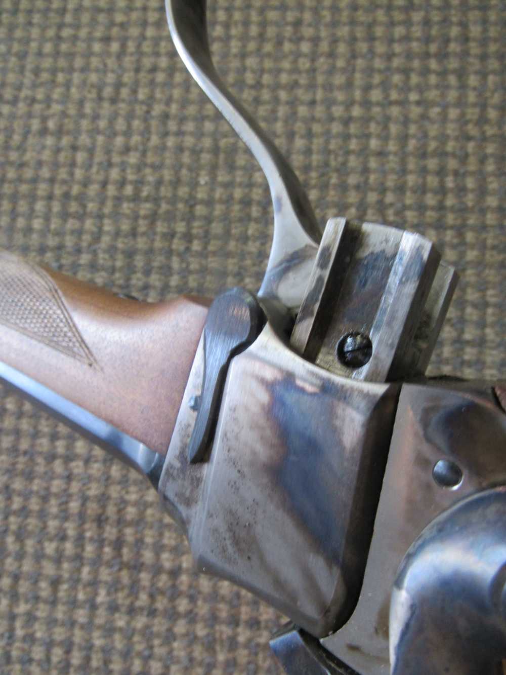 Garrett Arms Palmetto 1874 Sharps Sporting .50-70 UNFIRED 99% Tang Sight-img-34