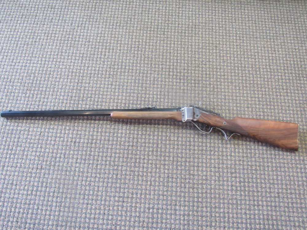 Garrett Arms Palmetto 1874 Sharps Sporting .50-70 UNFIRED 99% Tang Sight-img-0