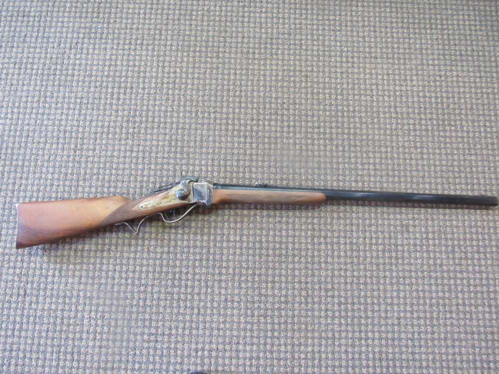 Garrett Arms Palmetto 1874 Sharps Sporting .50-70 UNFIRED 99% Tang Sight-img-9