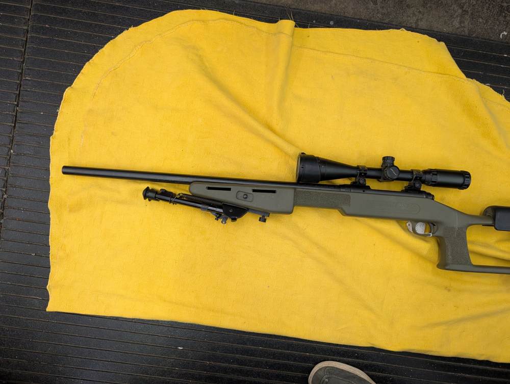 Savage Model 12 sniper rifle -img-0