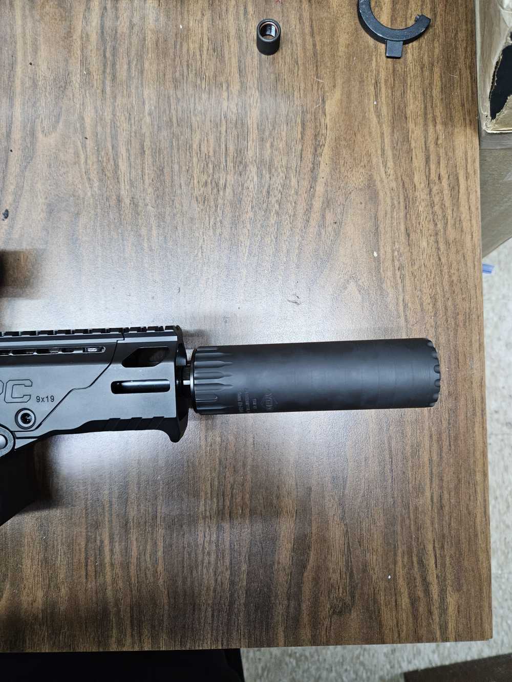 Taurus RPC 9mm w/ YHM R9 Suppressor and Vortex optic-img-2