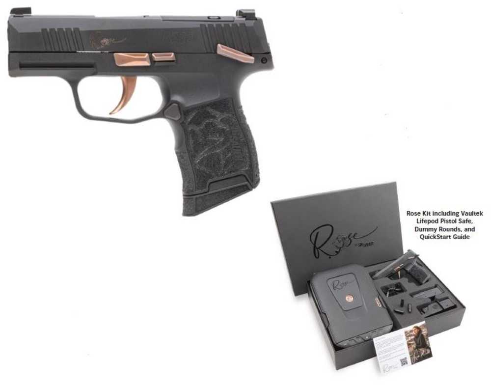 Sig Sauer P365 ROSE 380ACP NIT 3" 10+1 (No Hidden Fees)-img-0