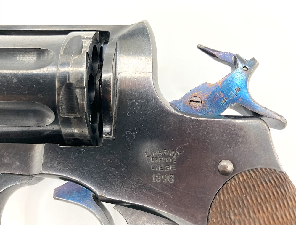 ANTIQUE Leon Nagant M1895 RARE BELGIUM Revolver (Nyet Russian) FREE AMMO-img-4