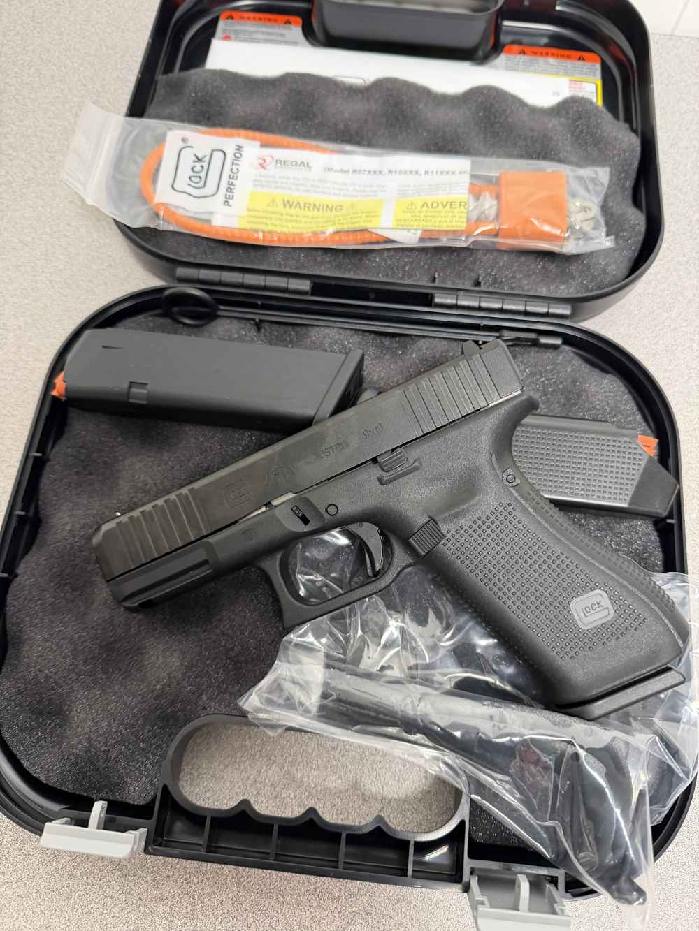 Glock G45C V Pistol PV4559203, 9mm, 4.02in, 17 Rds-img-1