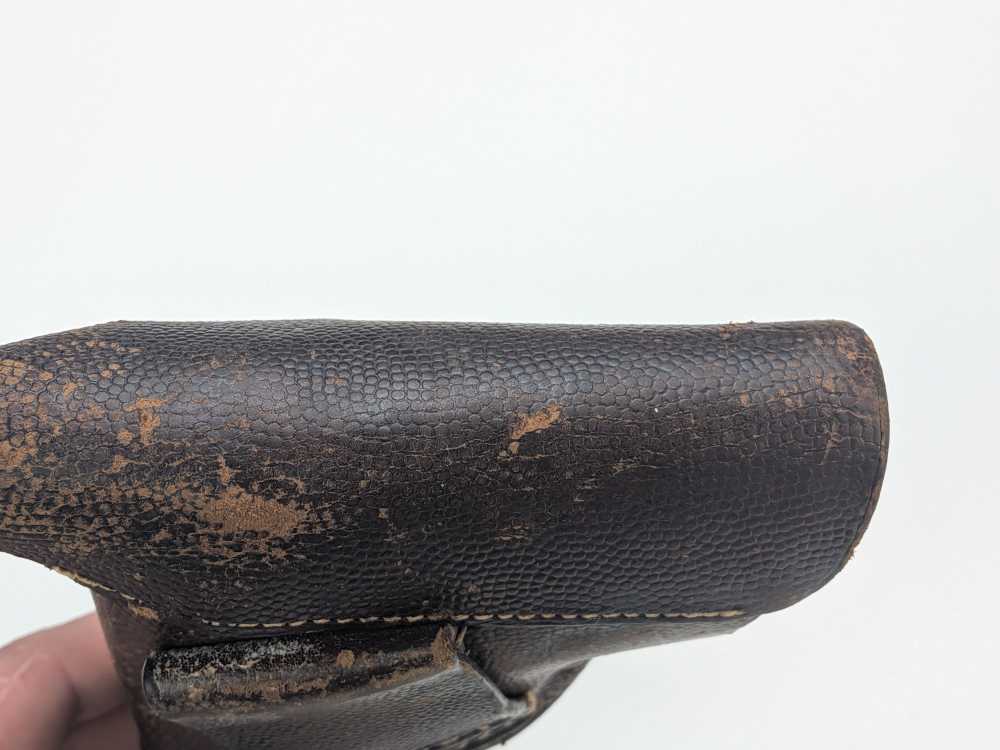 WW1 Imperial German Mauser 1914 Pebbled Holster, 1917 Dated.  #1888-img-9