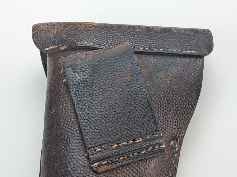 WW1 Imperial German Mauser 1914 Pebbled Holster, 1917 Dated.  #1888-img-8