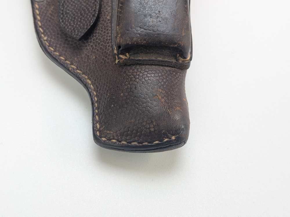 WW1 Imperial German Mauser 1914 Pebbled Holster, 1917 Dated.  #1888-img-1