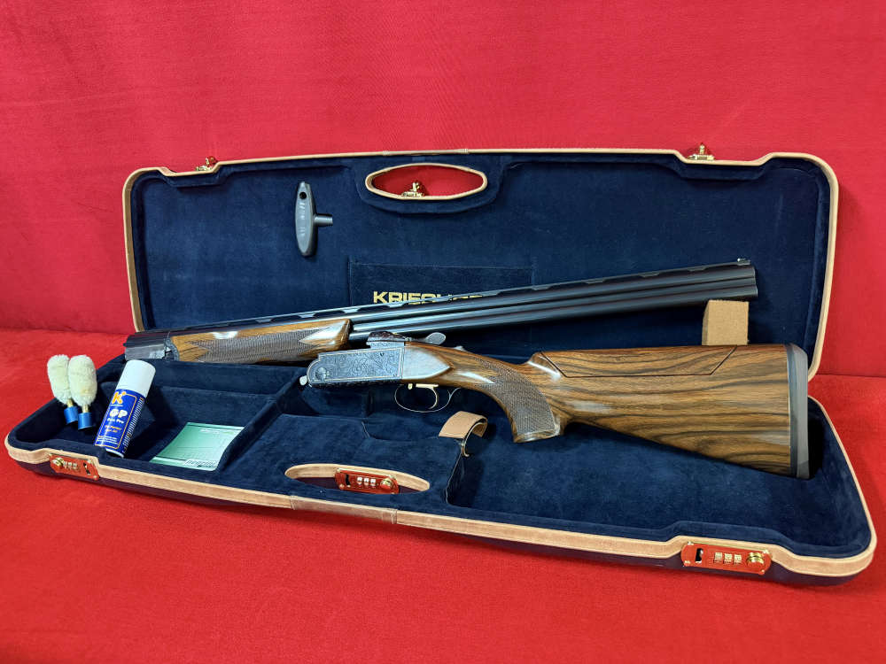 Krieghoff K-80 Gold Blued Super Scroll Parcour 32 inch -img-0