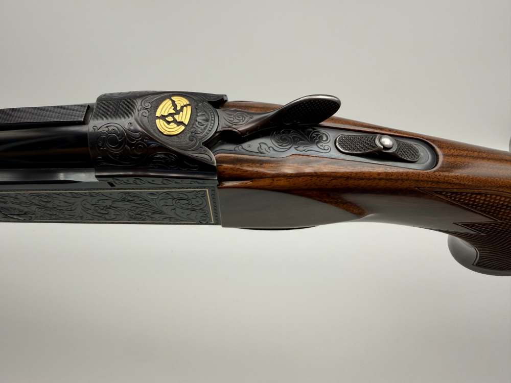 Krieghoff K-80 Gold Blued Super Scroll Parcour 32 inch -img-8