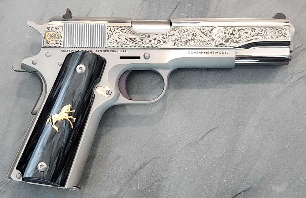 Colt 1911 Day of the Dead .38sup Limited Edition only 500 made-img-0