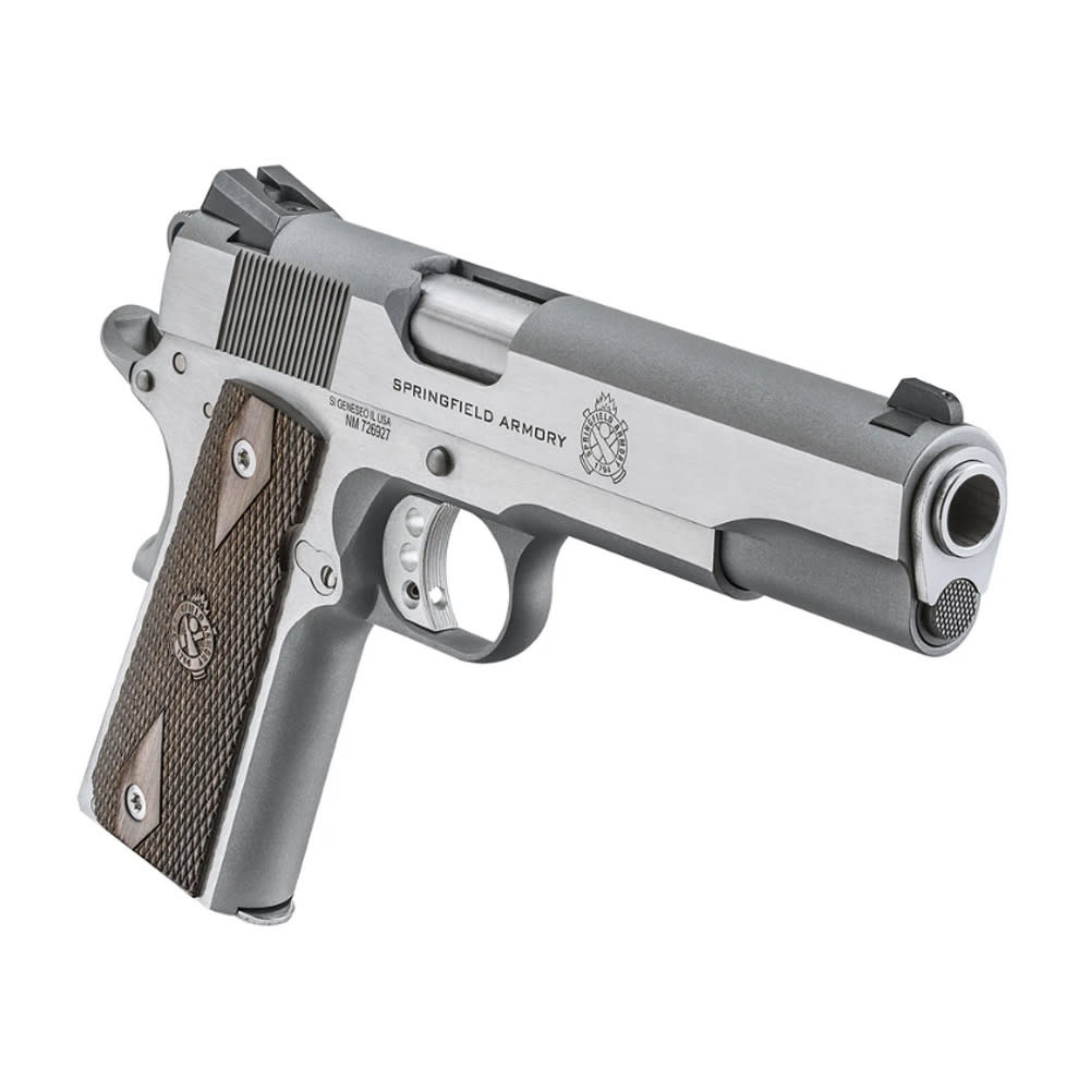 SPRINGFIELD ARMORY 1911 Garrison 45 ACP 5in 7+1rd Stainless Steel Pistol-img-3