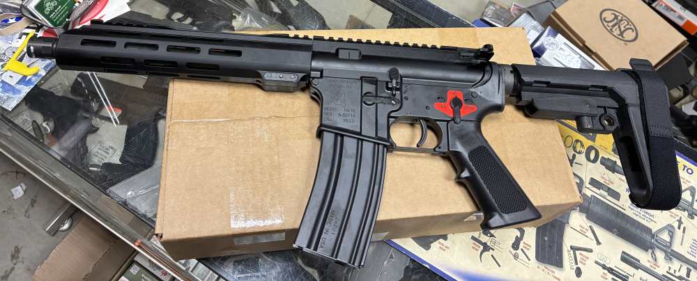 AR15 Pistol 5.56NATO Franklin Armory BFSIII Binary 10.5" Threaded New-img-0