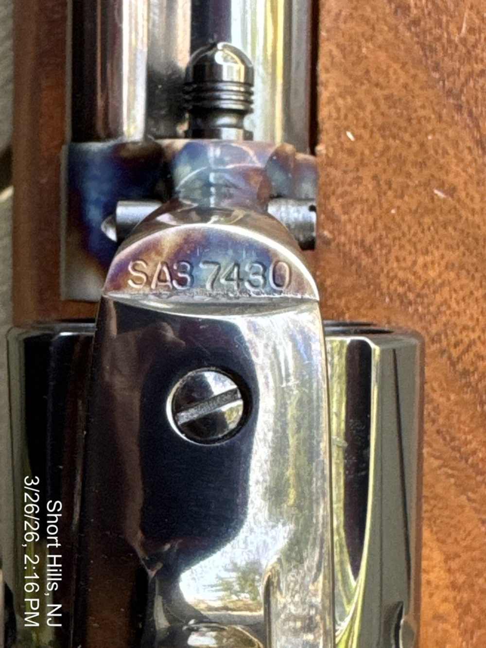 Colt SAA 44-40 44s 4.75" Single Action Army Case Color w/ 2 Colt Cylinders-img-18