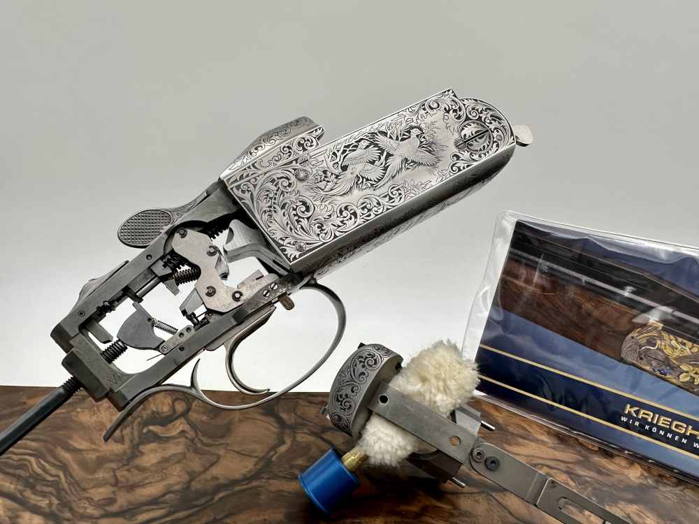Krieghoff K80 Highland Game Scene 1 Complete Receiver Set-img-0