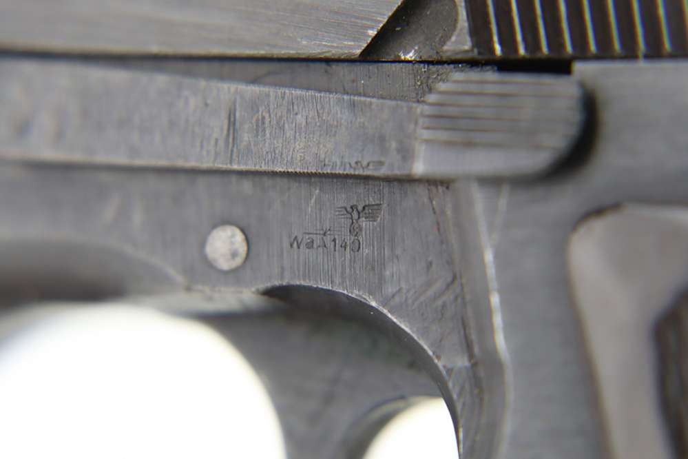 Late War 1944 Browning High Hi Power Belgian 9mm Luger P38 FN-img-12
