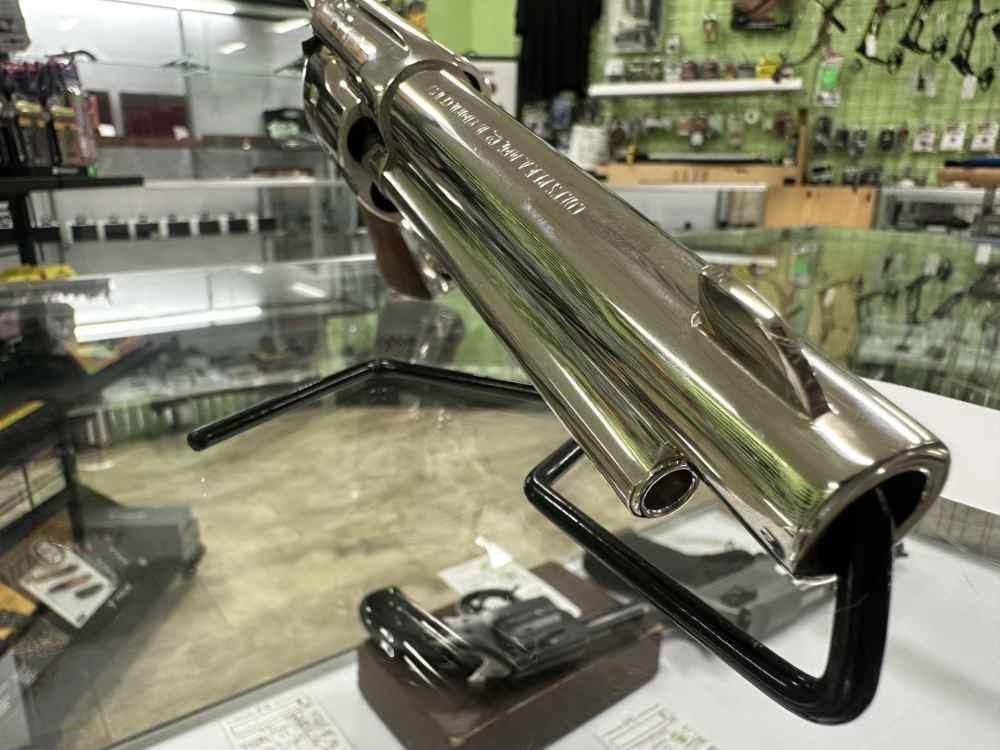 USED COLT SINGLE ACTION ARMY 45LC 5.5" 6RD WALNUT NICKEL P1850TLE-img-3