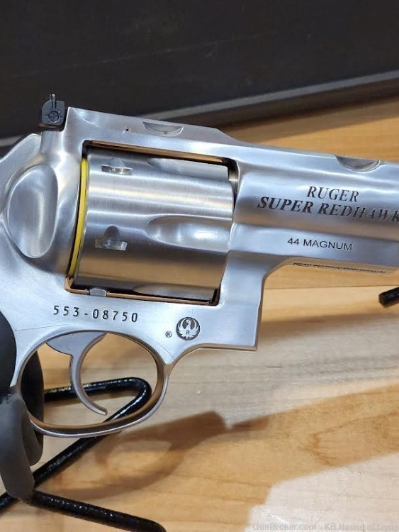 RUGER SUPER REDHAWK SATIN STAINLESS .44 REM MAG 44 MAG-img-5