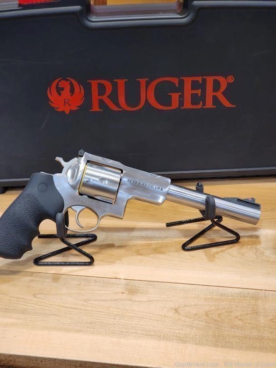 RUGER SUPER REDHAWK SATIN STAINLESS .44 REM MAG 44 MAG-img-1