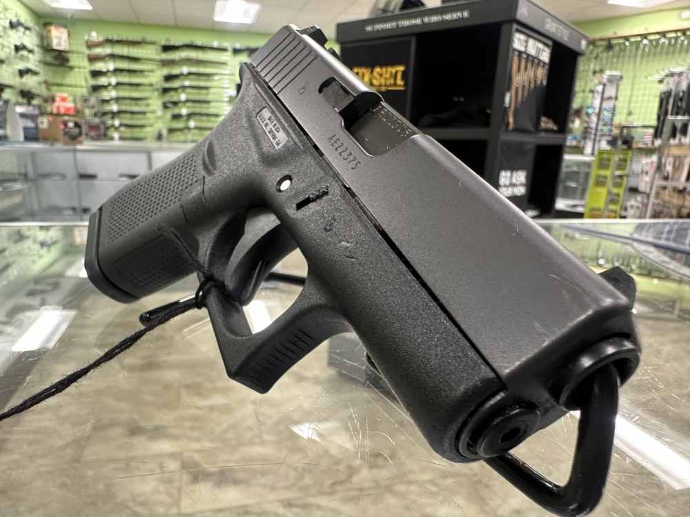 USED GLOCK G42 G3 380 ACP 6+1 3.25" BLACK  UI4250201-img-4
