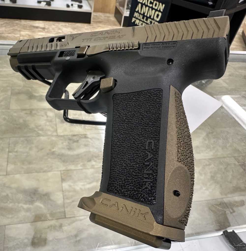 USED CANIK TTI COMBAT 9MM 4.6" BRONZE BLACK 21+1 OPTICS READY HG7854-N-img-3