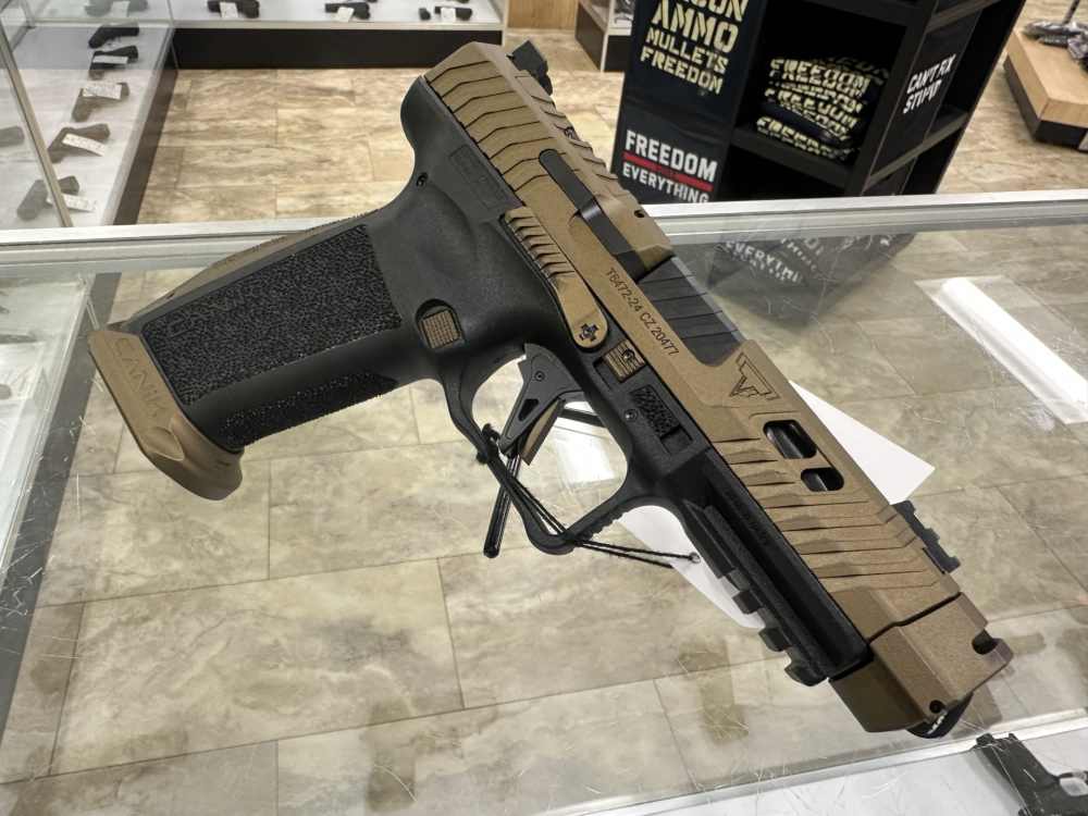USED CANIK TTI COMBAT 9MM 4.6" BRONZE BLACK 21+1 OPTICS READY HG7854-N-img-1