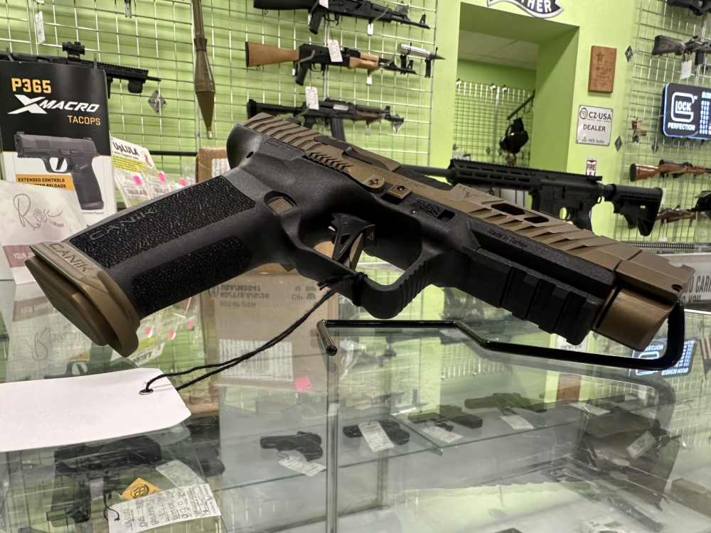USED CANIK TTI COMBAT 9MM 4.6" BRONZE BLACK 21+1 OPTICS READY HG7854-N-img-5