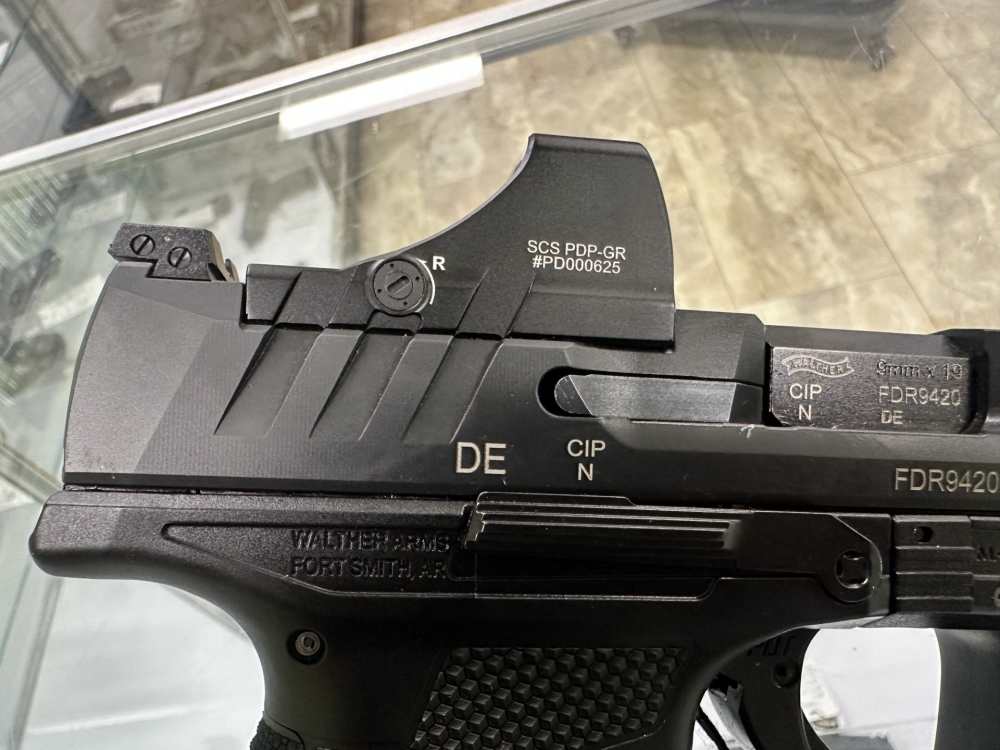 USED WALTHER PDP COMPACT 9MM 4" BLACK 15+1 HOLOSUN SCS 2851229-img-12