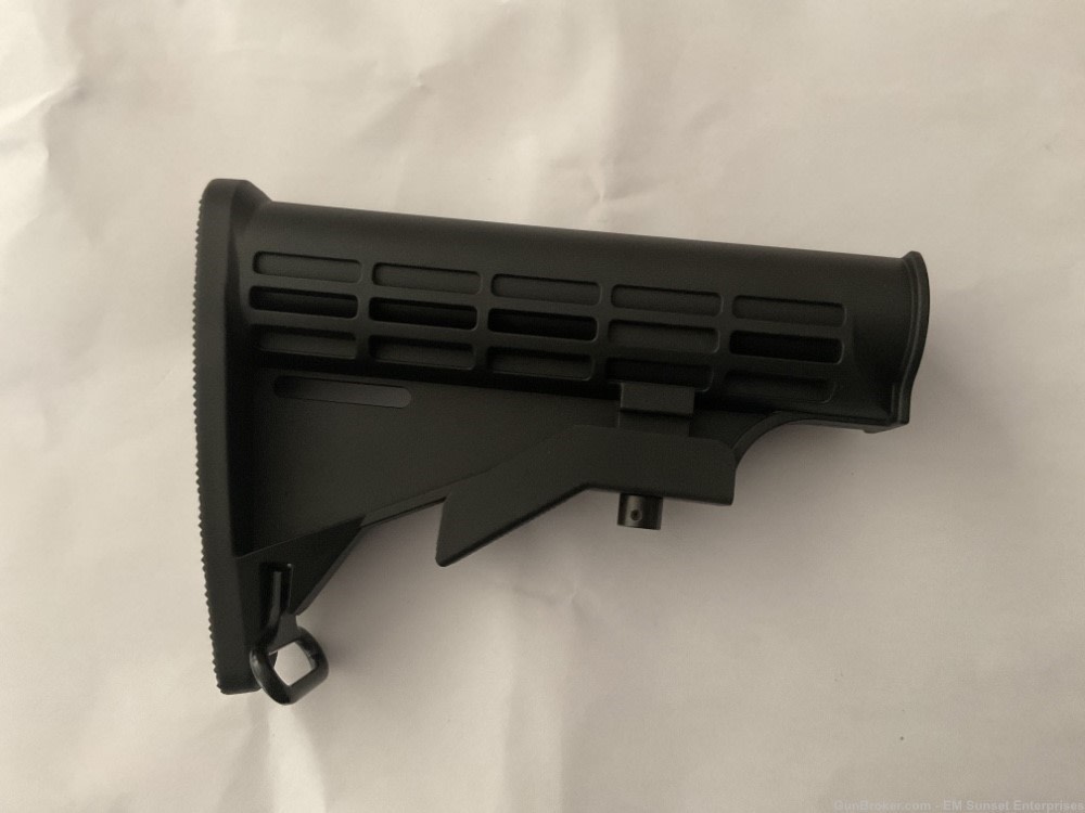 Mil Spec M4 Stock Adjustable Butt Stock-img-0