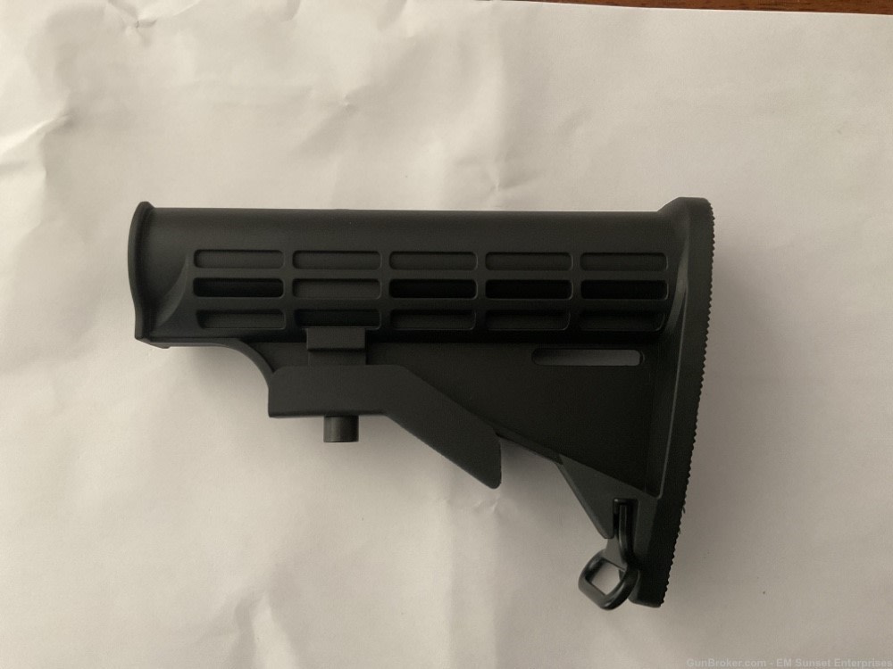 Mil Spec M4 Stock Adjustable Butt Stock-img-1