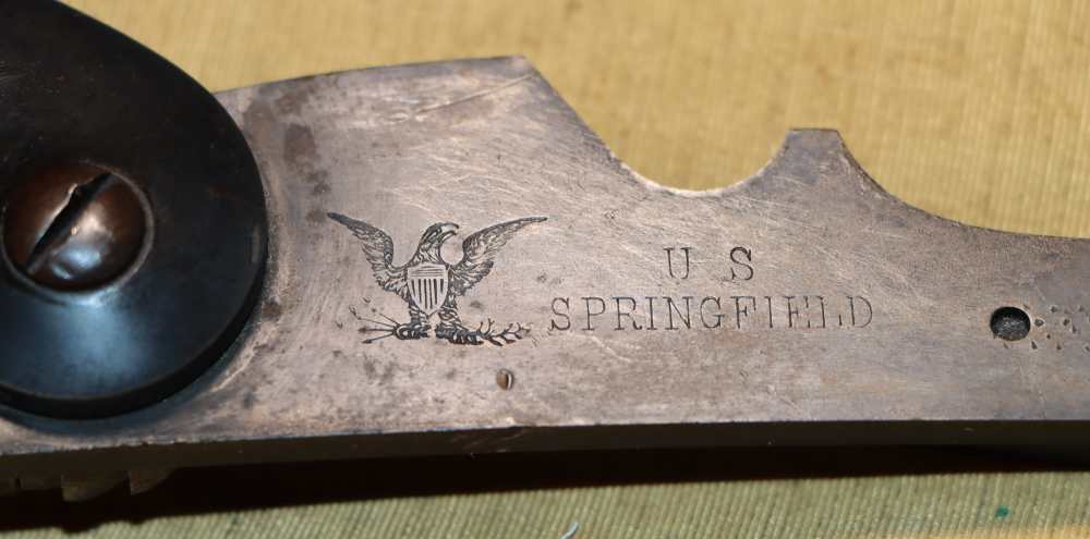 Springfield Model 1888 Ramrod Bayonet Rifle, 7th Inf Regt marked-img-28