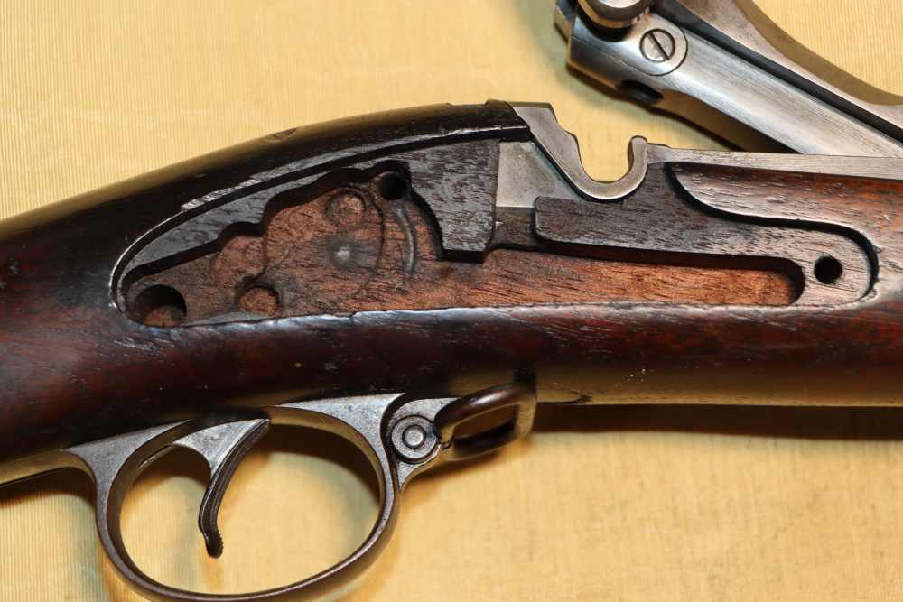 Springfield Model 1888 Ramrod Bayonet Rifle, 7th Inf Regt marked-img-40
