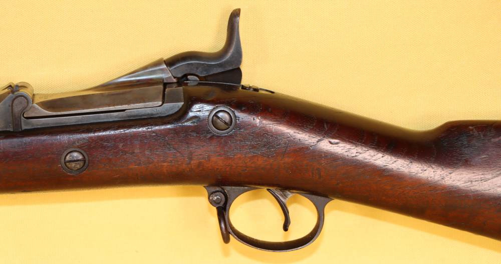 Springfield Model 1888 Ramrod Bayonet Rifle, 7th Inf Regt marked-img-17