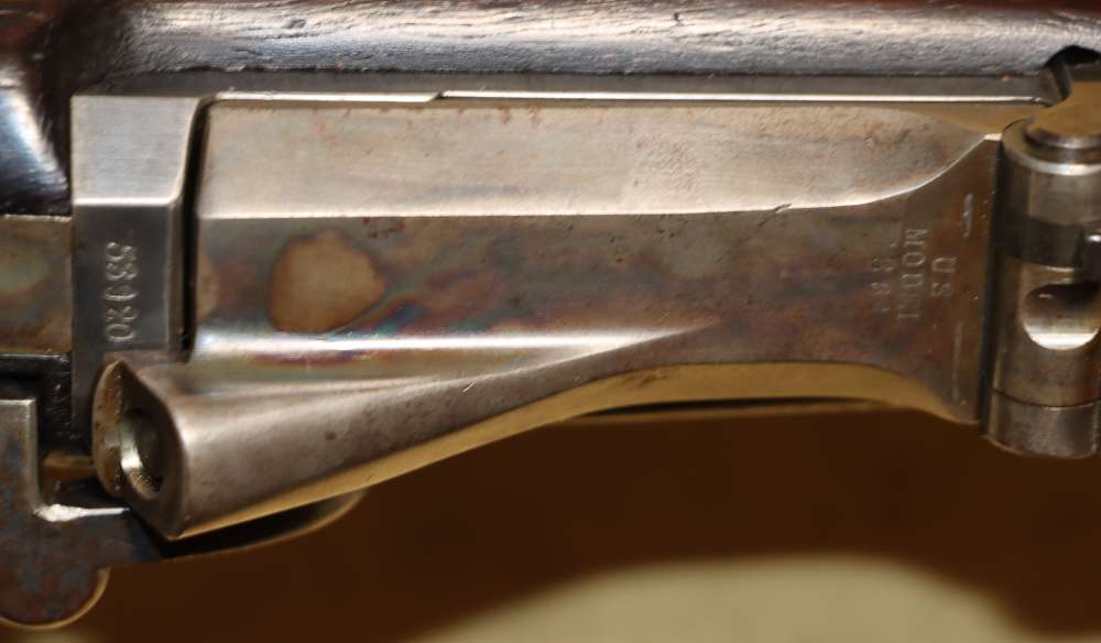 Springfield Model 1888 Ramrod Bayonet Rifle, 7th Inf Regt marked-img-58