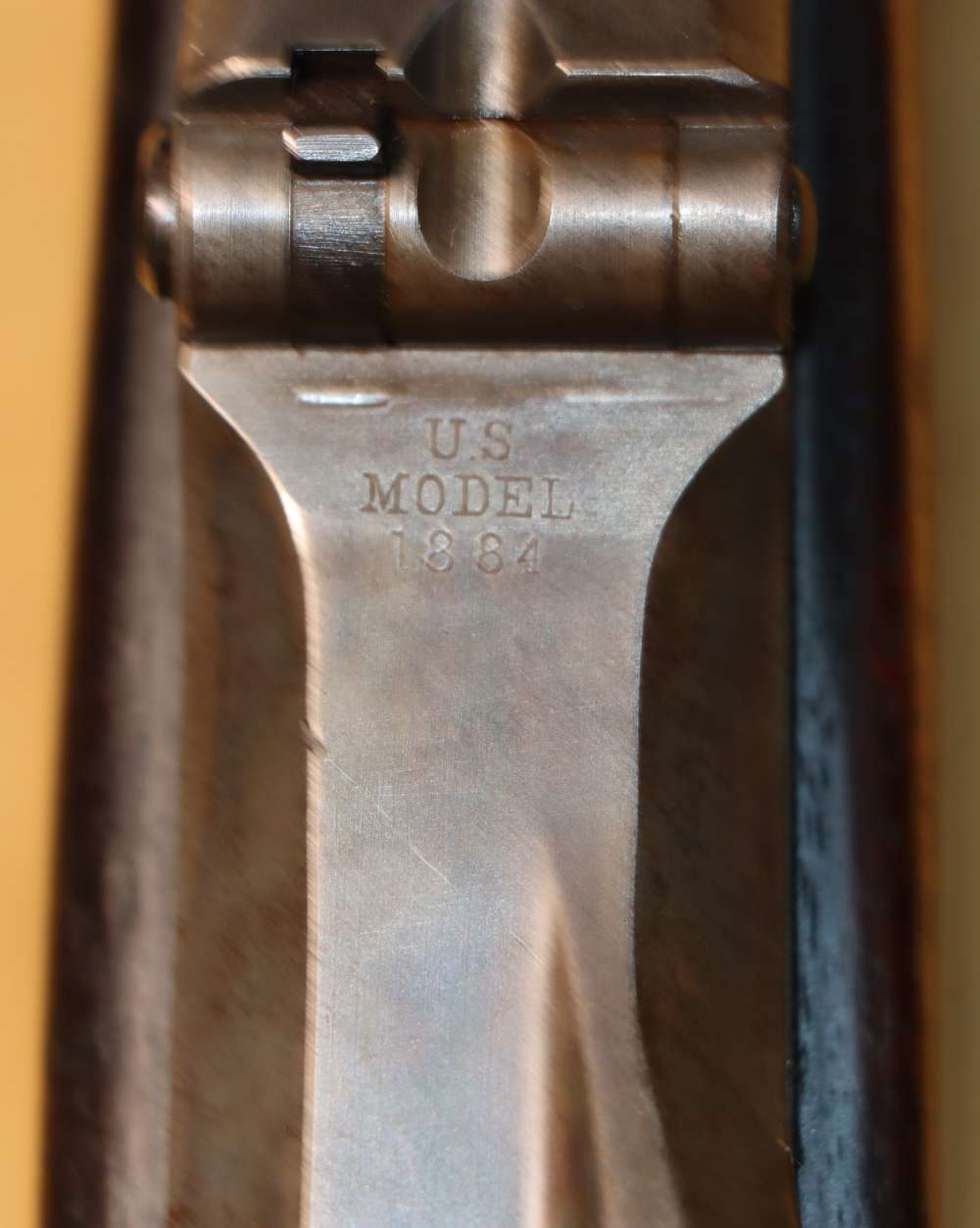 Springfield Model 1888 Ramrod Bayonet Rifle, 7th Inf Regt marked-img-59