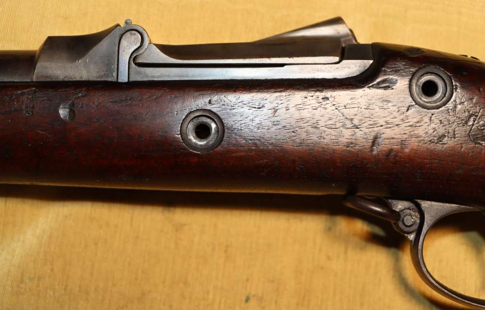 Springfield Model 1888 Ramrod Bayonet Rifle, 7th Inf Regt marked-img-75