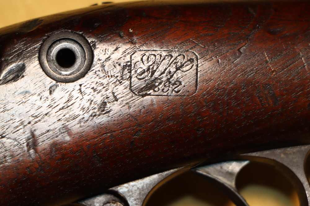 Springfield Model 1888 Ramrod Bayonet Rifle, 7th Inf Regt marked-img-82