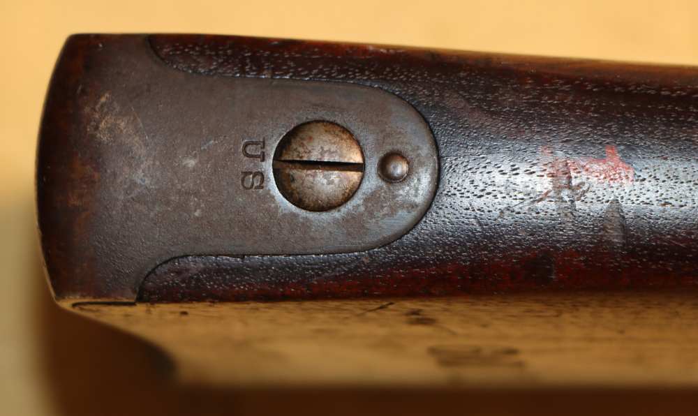Springfield Model 1888 Ramrod Bayonet Rifle, 7th Inf Regt marked-img-77