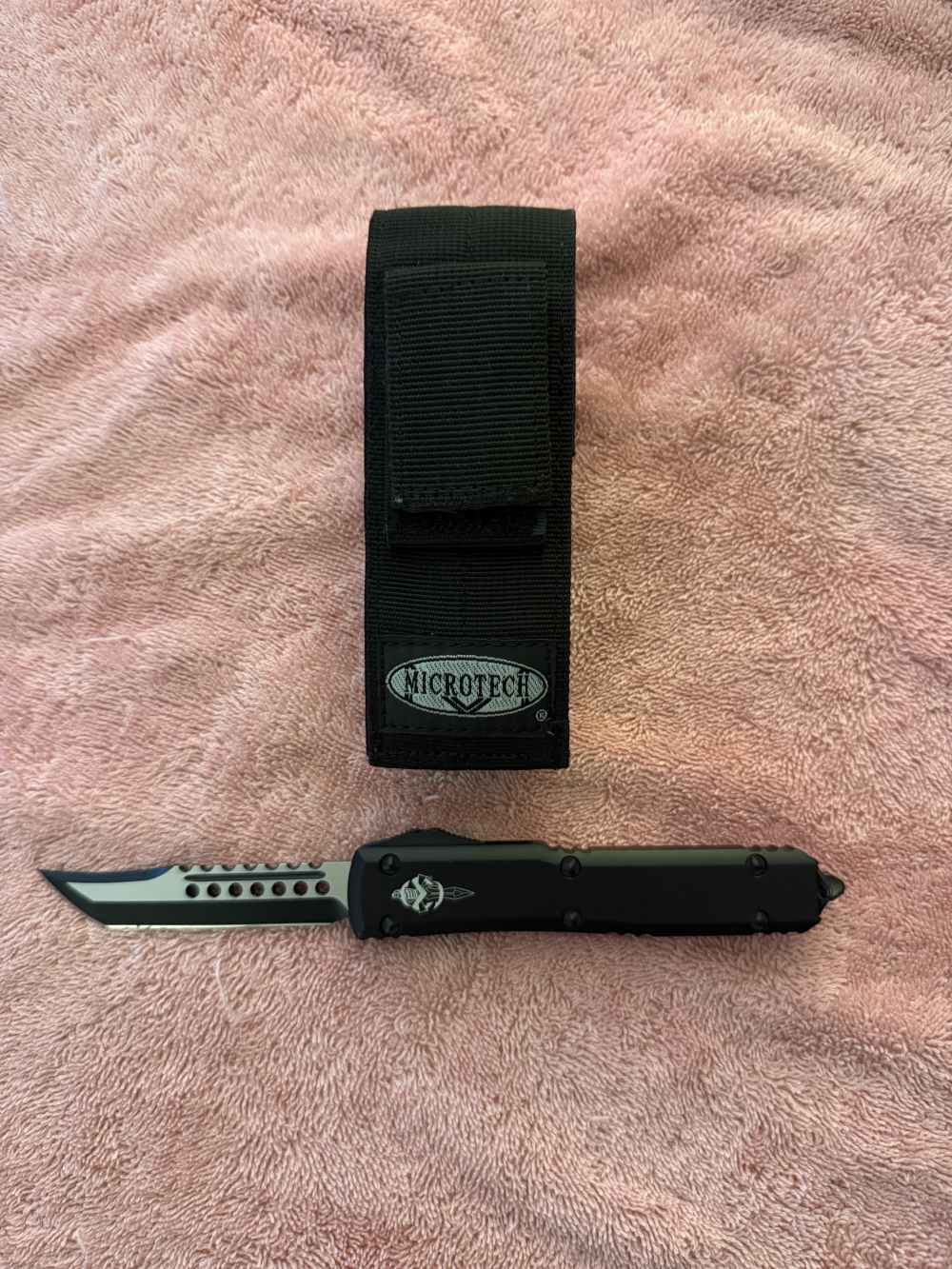 Microtech Signature Series Hellhound Ultratech T/E OTF Auto 119-1TS -img-0