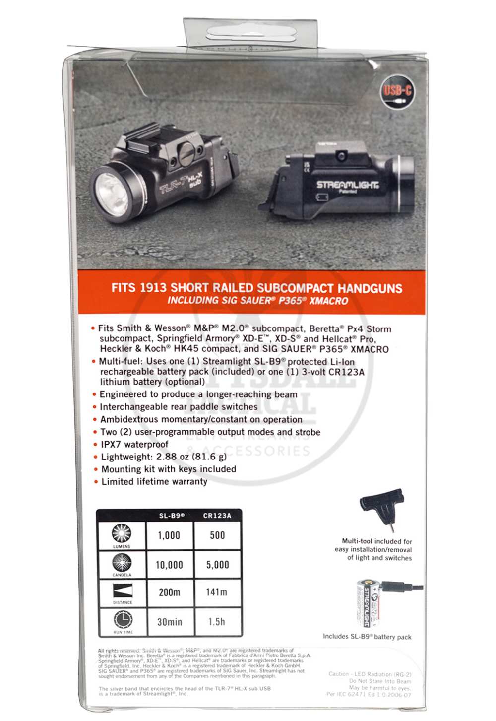 Streamlight TLR-7 HL-X SUB USB-img-1