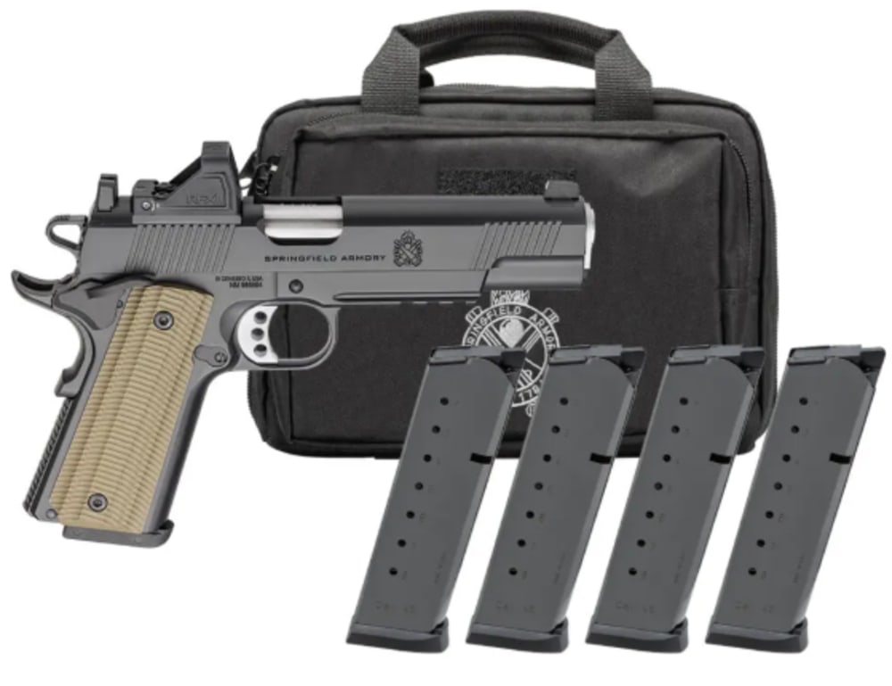 Springfield 1911 Operator AOS Gear Pac - 9mm - 5" w/ 4 Mags & Optic-img-1