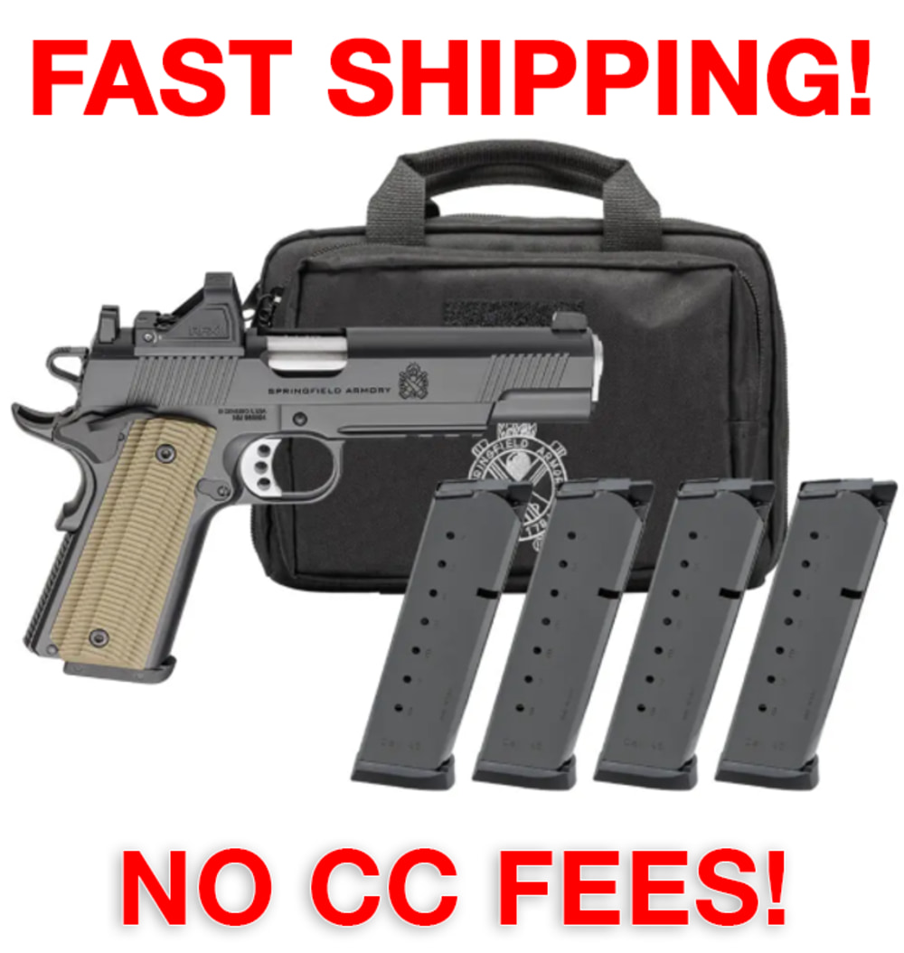 Springfield 1911 Operator AOS Gear Pac - 9mm - 5" w/ 4 Mags & Optic-img-0