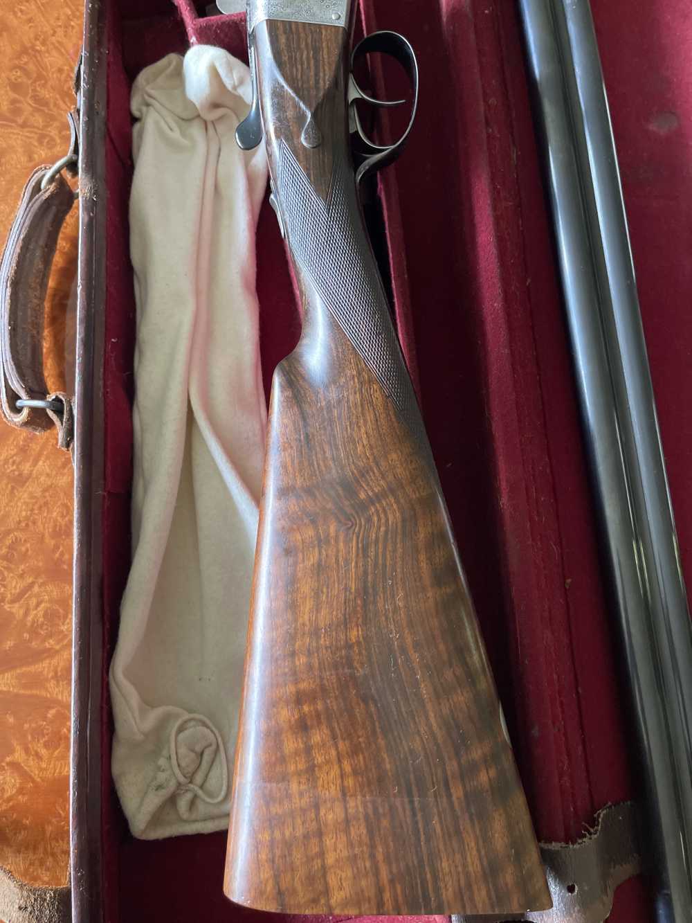 Gallon & Sons DG1 boxlock with right to left crossover stock-img-13