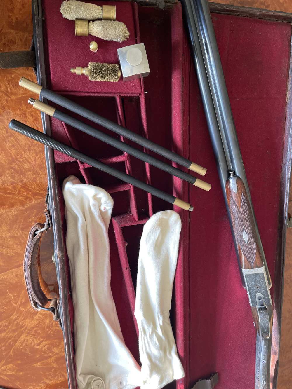 Gallon & Sons DG1 boxlock with right to left crossover stock-img-7