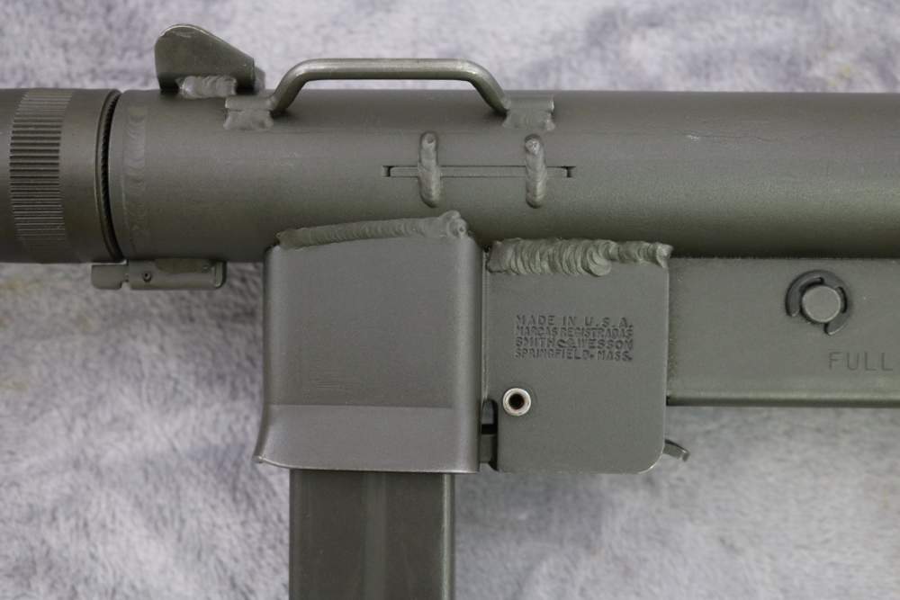 Fine Smith & Wesson Model 76 9mm submachinegun with 7 mags-img-17