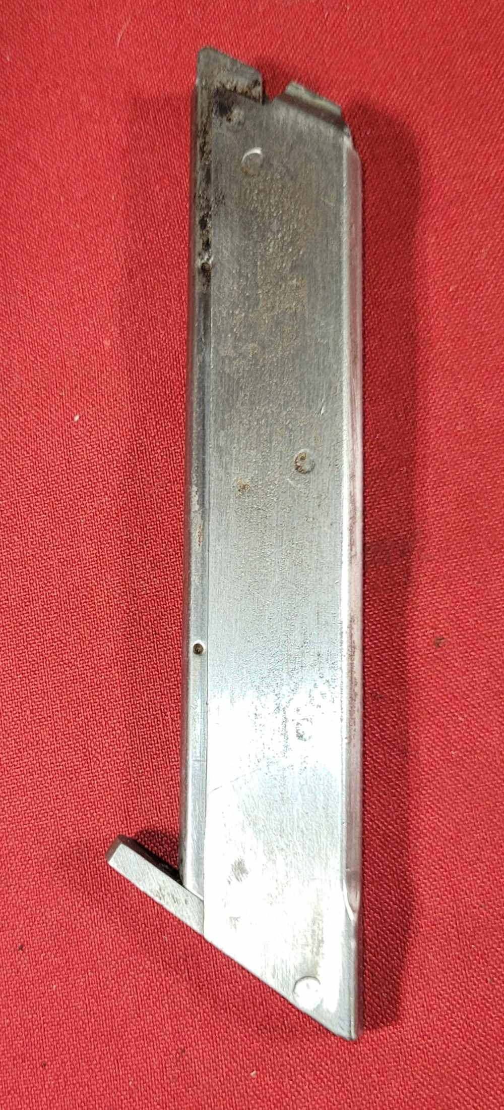 High Standard slant grip magazine plated 22 short original -img-1