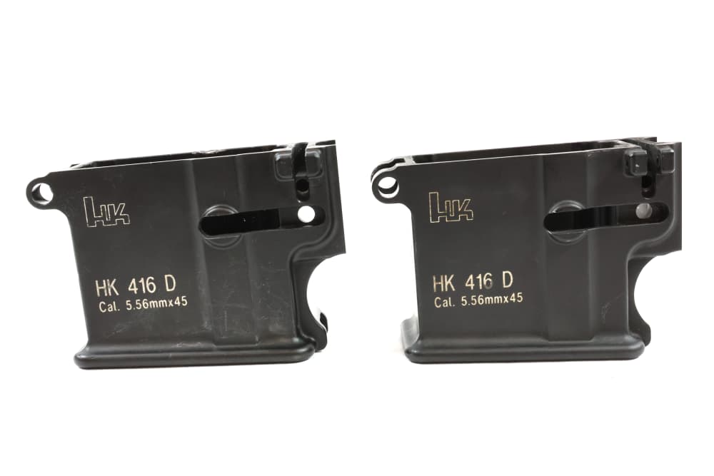 Police Trade-In: Heckler & Koch HK416D De-Milled Lower Receiver/Card Holder-img-1