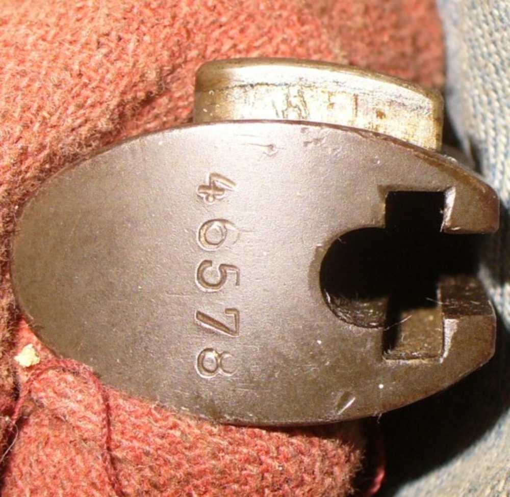 WWII Lithuania Bayonet M24L & Scabbard Pillars of Gediminas Marked-img-2