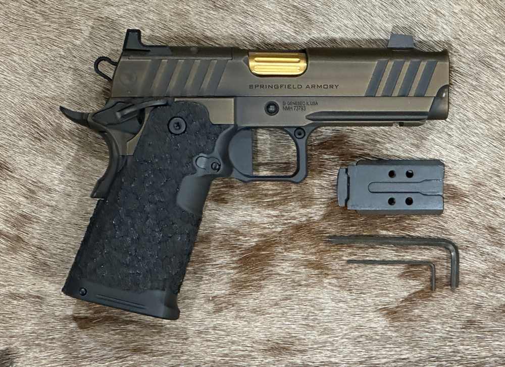 NIGHTHAWK CUSTOM SHOP SPRINGFIELD 4.25" 1911 DS PRODIGY AOS 9MM W/ COMP-img-3