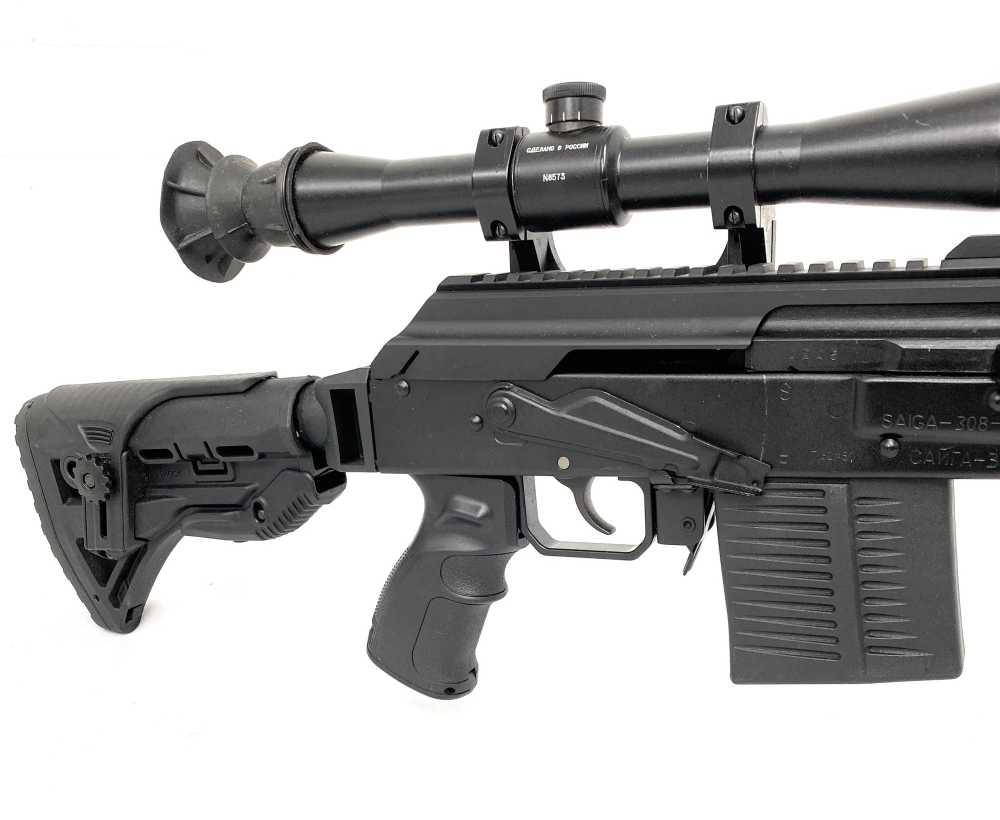 IZHMASH Saiga- 308- 1 - 7.62X51MM NATO - 8 ROUNDS - 22 "-img-1