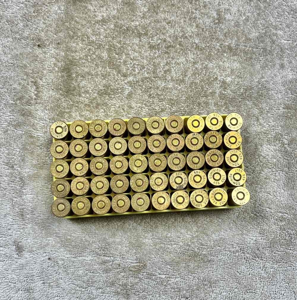 Vintage box of .455 colt webley revolver ammo-img-9